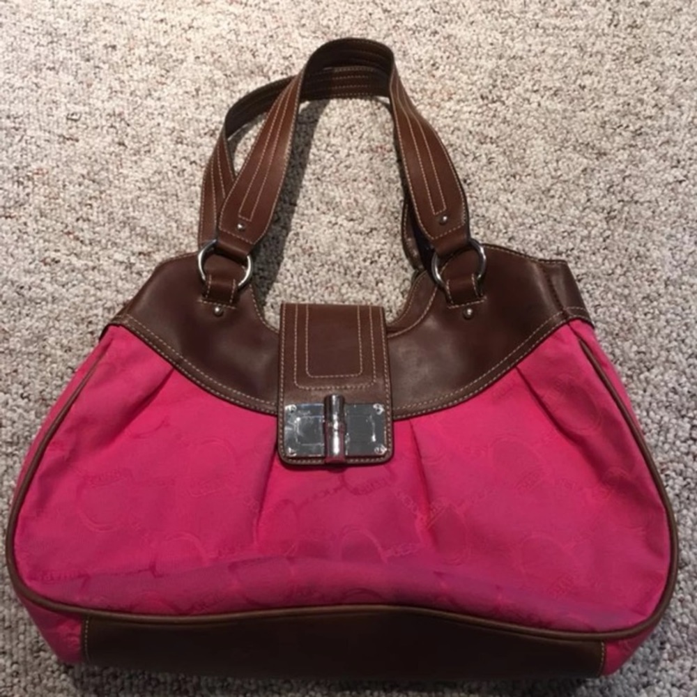 Chaps Pink Shoulder Bag